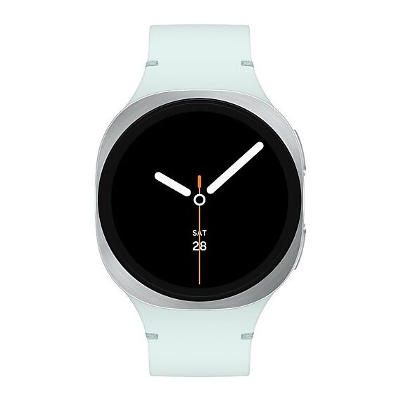 Galaxy Watch 8 | 40 мм | 4G LTE | Silver | Sport/Mint | S/M, Тип ремешка : Sport, Размер корпуса : 40 мм, Цвет: Silver, Цвет ремешка: Mint, Размер ремешка : S/M, Подключение часов : Bluetooth / Wi-Fi + 4G LTE, изображение 3